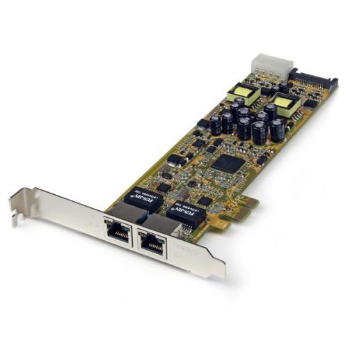 Best Value Startech 2 Port Gbit Ethernet PCIe Network Card