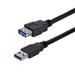 Best Value Startech 1m SuperSpeed USB3.0 External A to A Cable MF