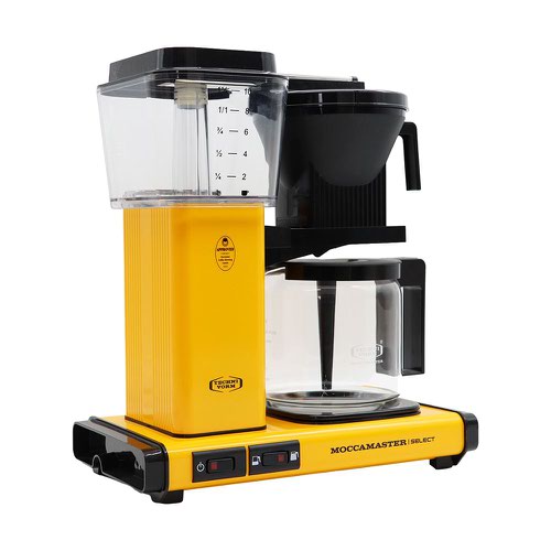 Moccamaster KBG 741 Select Yellow Pepper Kaffeemaschine EU Stecker