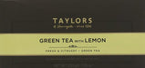 Taylors Green & Lemon Tea Envelopes (Pack 100)