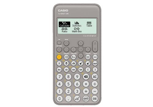 Casio Classwiz Scientific Calculator Grey FX-83GTCW-GY-W-UT