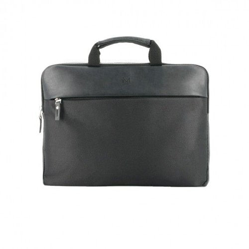 Mobilis 11 to 14 Inch Vintage Compact Briefcase Notebook Case Black