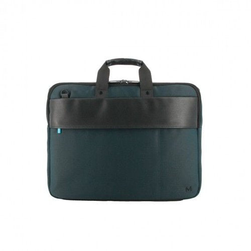 Mobilis 14 to 16 Inch 25 Percent Recycled Executive 3 Twice Briefcase Blue