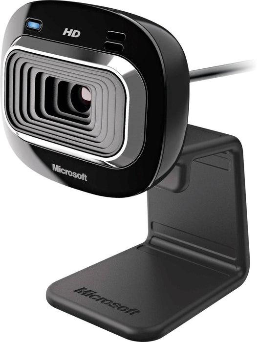 Microsoft LifeCam HD-3000 HD webcam 1280 x 720 Pixel Stand, Clip mount