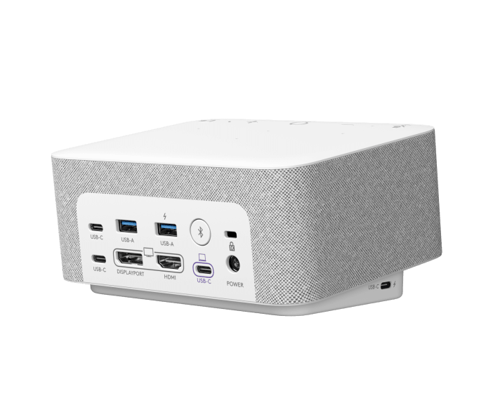 Logitech Logi Dock for UC - Docking station - USB-C - HDMI, DP - Bluetooth - Off White