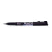 Best Value Pentel Black Permanent Marker  Fine 0.8mm Line Pack of 12