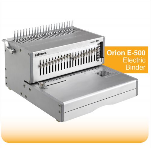 Best Value Fellowes Orion Electric Comb Binder