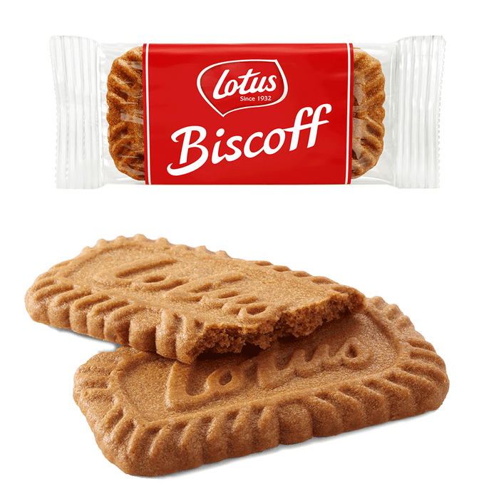 Lotus Biscoff Original Caramelised Single Biscuits (Pack of 300 - catering size)