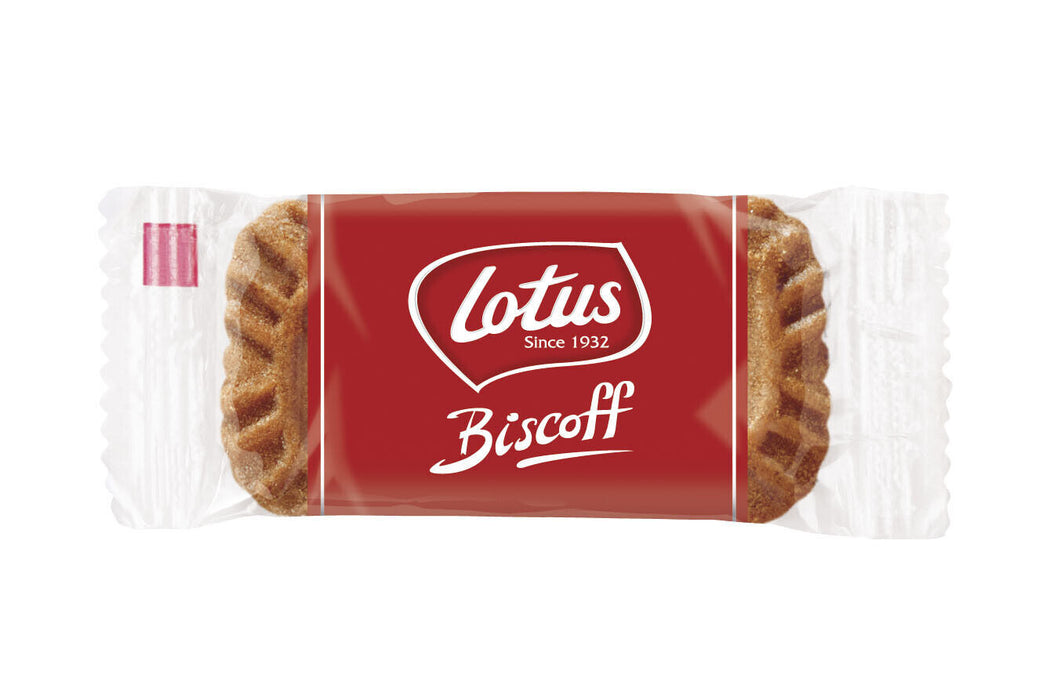 Lotus Biscoff Original Caramelised Single Biscuits (Pack of 300 - catering size)