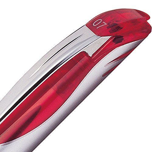 Pentel Energel XM Gel Tintenroller Feine Spitze 0,7 mm Rot PK12