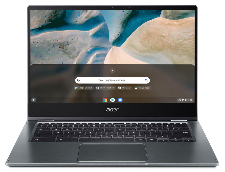 Acer Chromebook Spin 514 CP514 1H 14 Inch Touchscreen AMD Ryzen 5 3500C 8GB RAM 128GB eMMC Chrome OS Silver Notebook