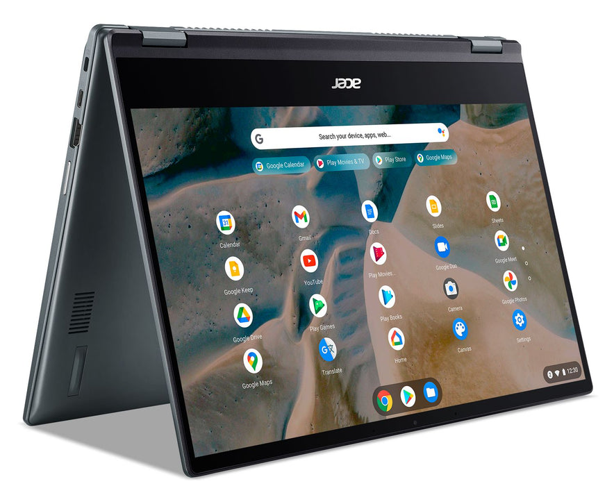 Acer Chromebook Spin 514 CP514 1H 14 Inch Touchscreen AMD Ryzen 5 3500C 8GB RAM 128GB eMMC Chrome OS Silver Notebook