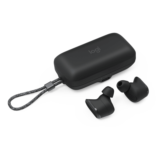 Logitech ZONE TRUE WIRELESS – GRAPHIT – EMEA